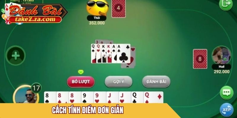 Cách tính điểm đơn giản