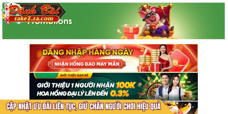 Nền tảng liên tục triển khai ưu đãi để giữ chân hội viên