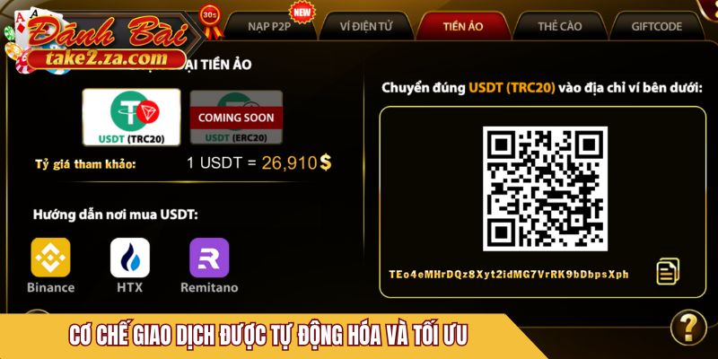 Cơ chế giao dịch được tự động hóa và tối ưu