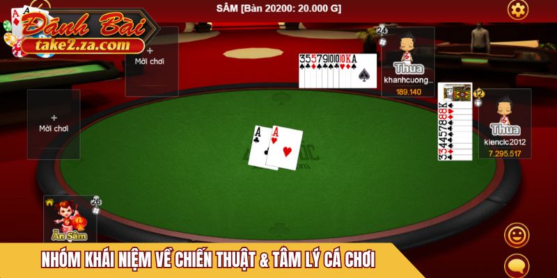 Nhóm khái niệm về chiến thuật & tâm lý cá chơi